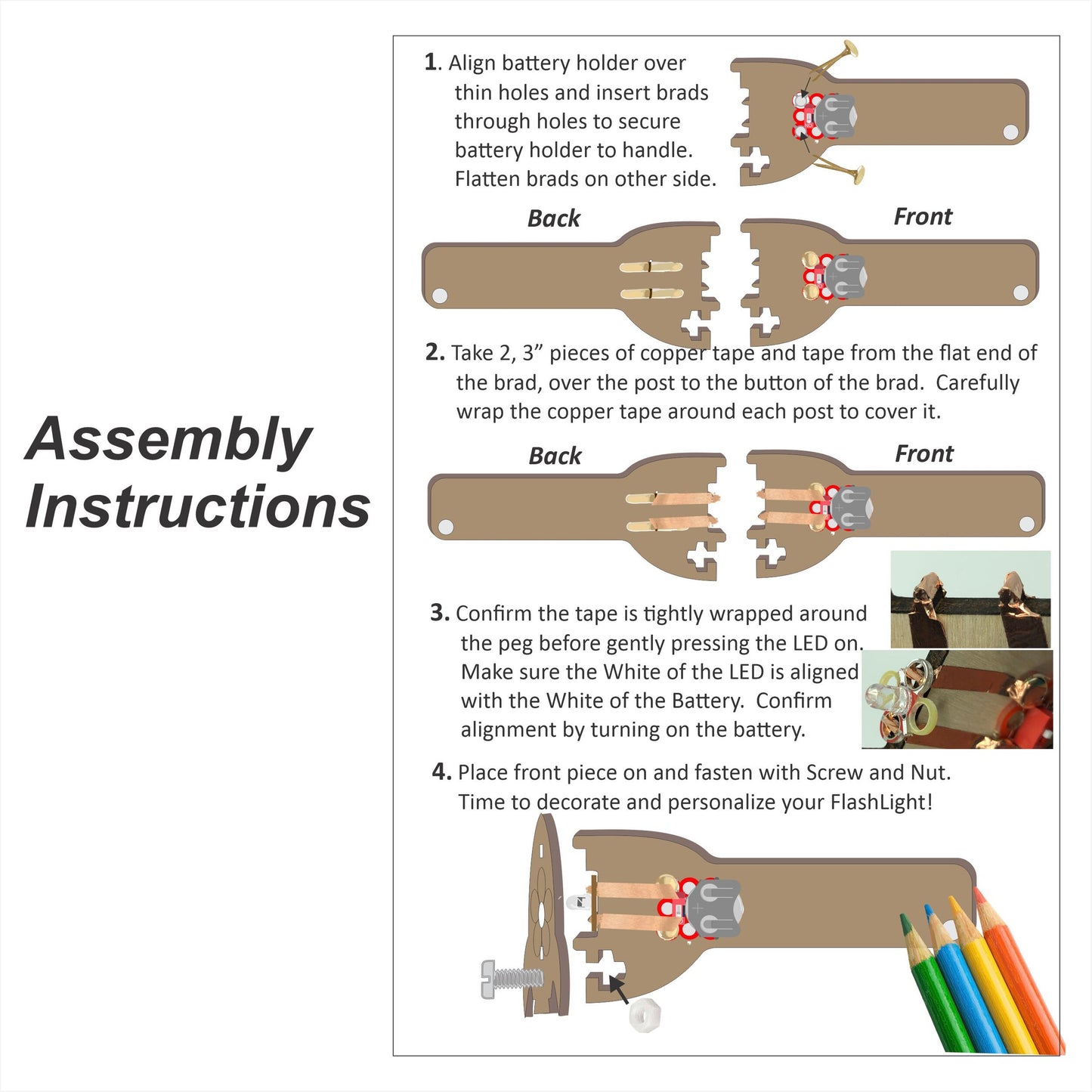 STEM Kits - LED Flashlight