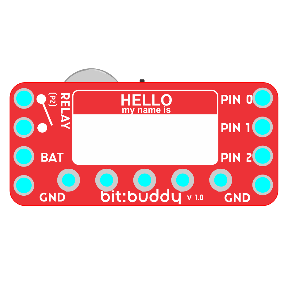 bit:buddy - (5mm posts- V1 micro:bit only)