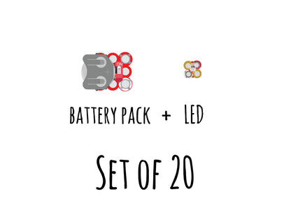 Battery + LED Pack